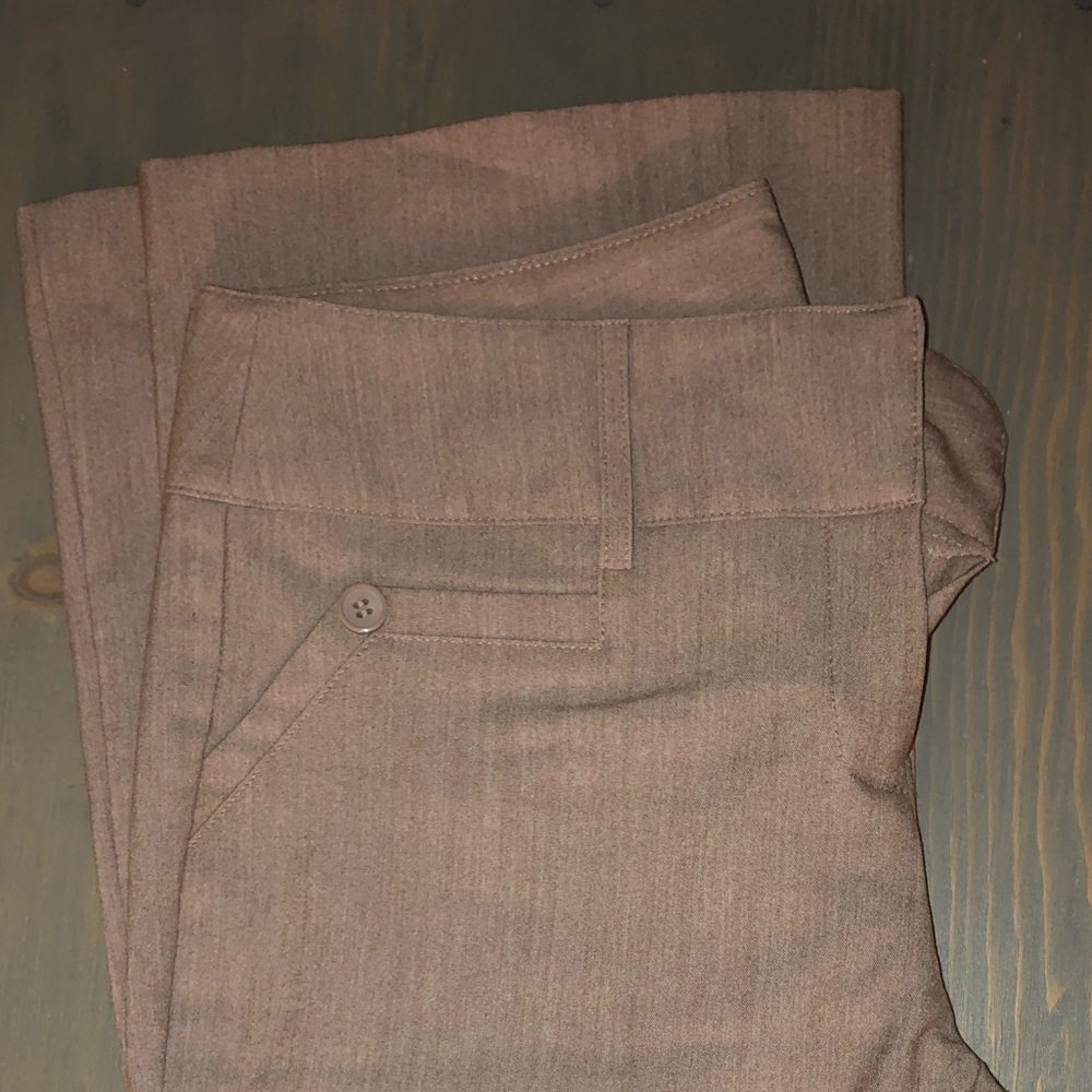 Blush Pink Wide Leg Slacks